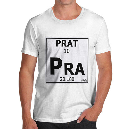 Men's Periodic Table Of Swearing Prat T-Shirt