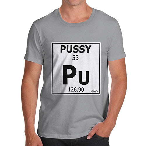 Men's Periodic Table Of Swearing Element PU T-Shirt