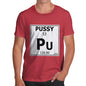 Men's Periodic Table Of Swearing Element PU T-Shirt