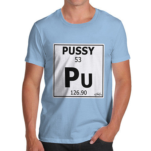 Men's Periodic Table Of Swearing Element PU T-Shirt