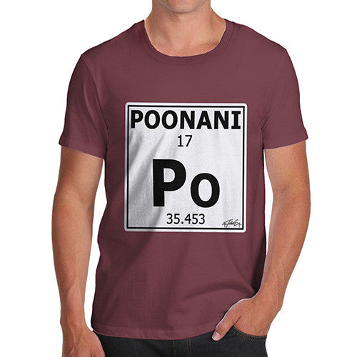 Men's Periodic Table Of Swearing Element PO T-Shirt