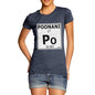 Women's Periodic Table Of Swearing Element PO T-Shirt