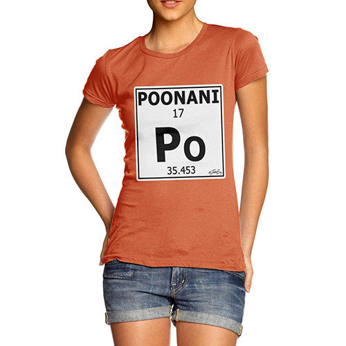 Women's Periodic Table Of Swearing Element PO T-Shirt