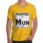 Men's Periodic Table Of Swearing Munter T-Shirt