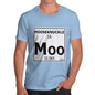 Men's Periodic Table Of Swearing Mooseknuckle T-Shirt