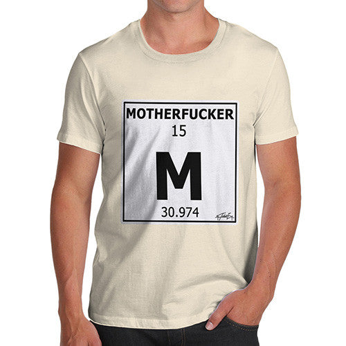 Men's Periodic Table Of Swearing Element M T-Shirt