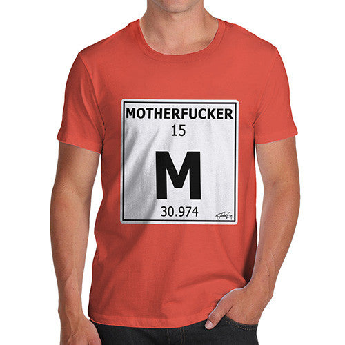 Men's Periodic Table Of Swearing Element M T-Shirt