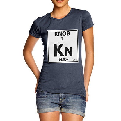 Women's Periodic Table Of Swearing Knob T-Shirt