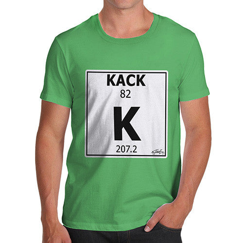 Men's Periodic Table Of Swearing Kack T-Shirt