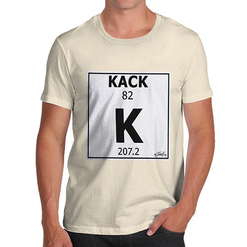 Men's Periodic Table Of Swearing Kack T-Shirt
