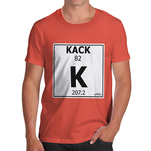 Men's Periodic Table Of Swearing Kack T-Shirt