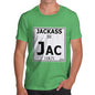 Men's Periodic Table Of Swearing Jackass T-Shirt