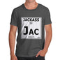 Men's Periodic Table Of Swearing Jackass T-Shirt