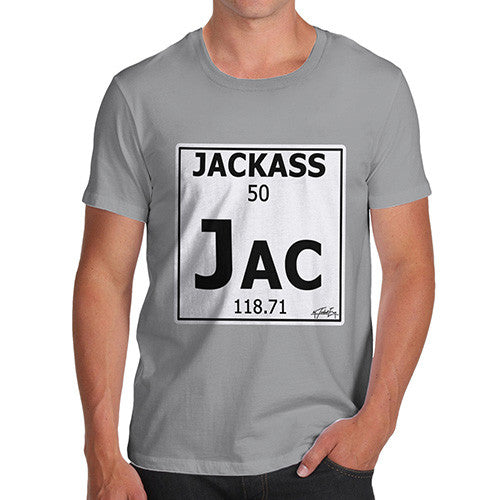 Men's Periodic Table Of Swearing Jackass T-Shirt