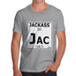 Men's Periodic Table Of Swearing Jackass T-Shirt