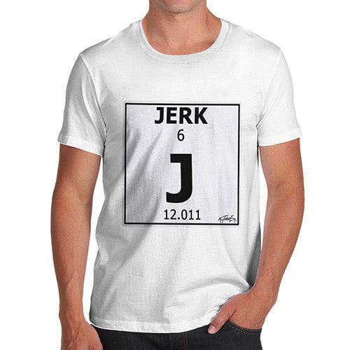Men's Periodic Table Of Swearing Jerk T-Shirt