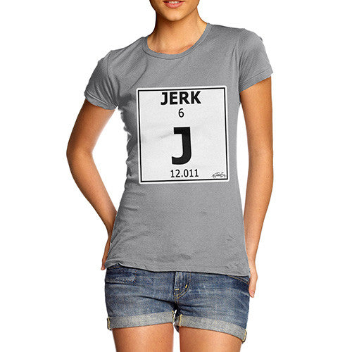 Women's Periodic Table Of Swearing Jerk T-Shirt