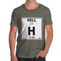 Men's Periodic Table Of Swearing Hell T-Shirt