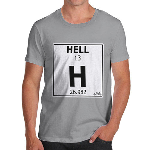 Men's Periodic Table Of Swearing Hell T-Shirt