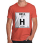 Men's Periodic Table Of Swearing Hell T-Shirt