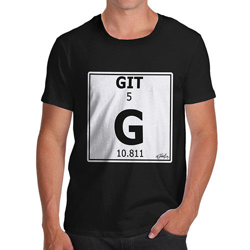 Men's Periodic Table Of Swearing Git T-Shirt