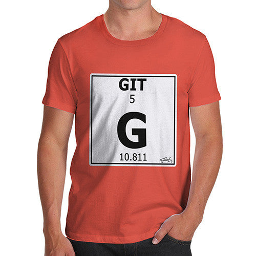 Men's Periodic Table Of Swearing Git T-Shirt