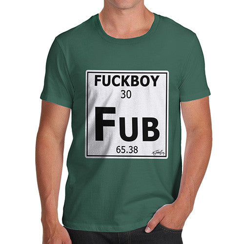 Men's Periodic Table Of Swearing Element FUB T-Shirt