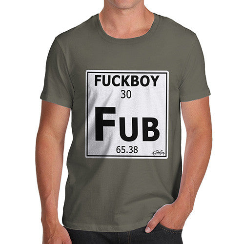 Men's Periodic Table Of Swearing Element FUB T-Shirt
