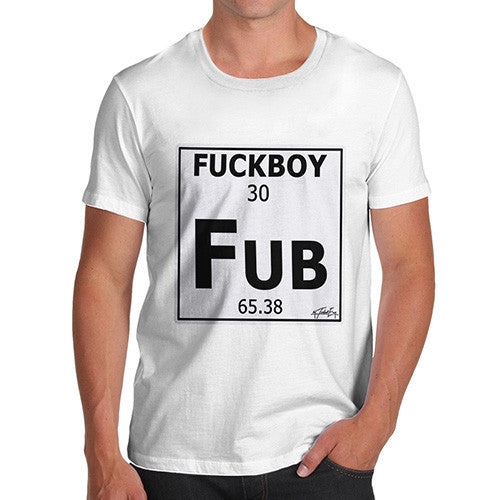 Men's Periodic Table Of Swearing Element FUB T-Shirt