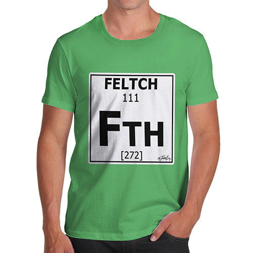 Men's Periodic Table Of Swearing Feltch T-Shirt