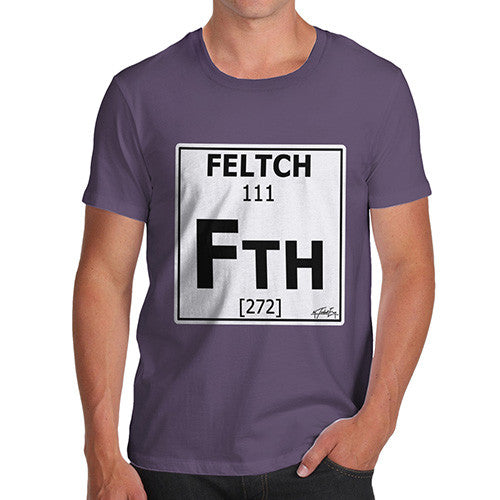 Men's Periodic Table Of Swearing Feltch T-Shirt