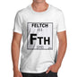 Men's Periodic Table Of Swearing Feltch T-Shirt