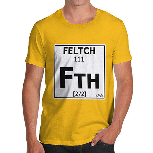 Men's Periodic Table Of Swearing Feltch T-Shirt