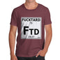 Men's Periodic Table Of Swearing Element FTD T-Shirt