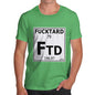 Men's Periodic Table Of Swearing Element FTD T-Shirt