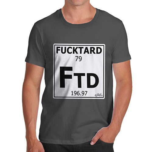 Men's Periodic Table Of Swearing Element FTD T-Shirt