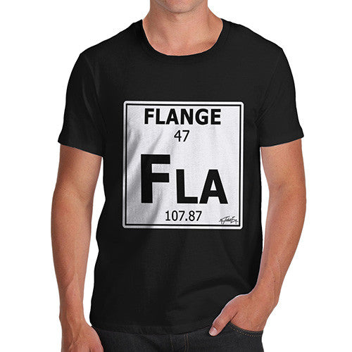Men's Periodic Table Of Swearing Flange T-Shirt