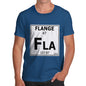 Men's Periodic Table Of Swearing Flange T-Shirt