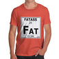 Men's Periodic Table Of Swearing Fatass T-Shirt