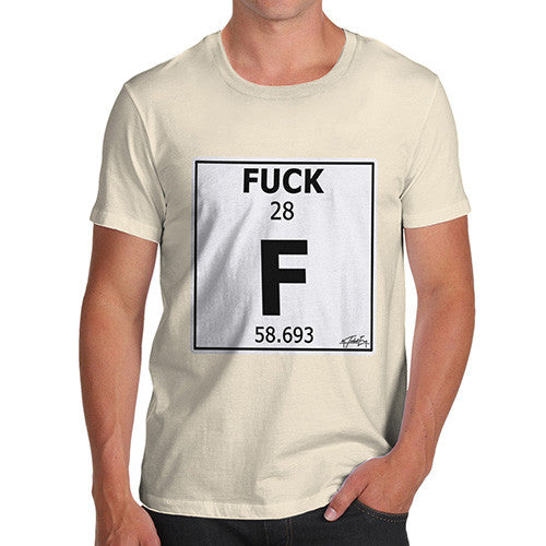 Men's Periodic Table Of Swearing Element F T-Shirt