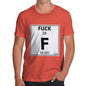 Men's Periodic Table Of Swearing Element F T-Shirt