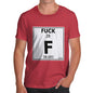 Men's Periodic Table Of Swearing Element F T-Shirt