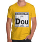 Men's Periodic Table Of Swearing Douchebag T-Shirt