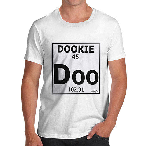 Men's Periodic Table Of Swearing Dookie T-Shirt
