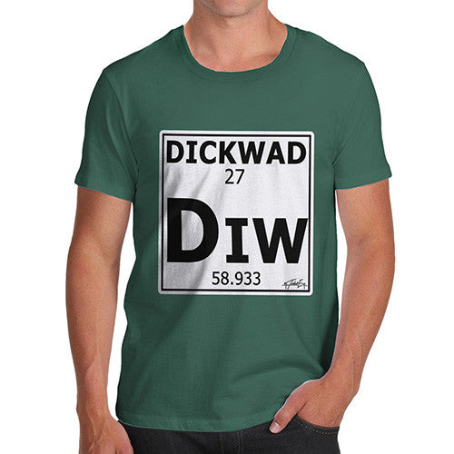 Men's Periodic Table Of Swearing Element DIW T-Shirt