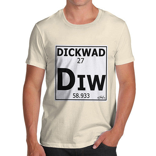 Men's Periodic Table Of Swearing Element DIW T-Shirt