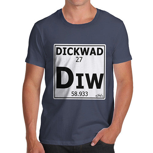 Men's Periodic Table Of Swearing Element DIW T-Shirt