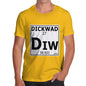 Men's Periodic Table Of Swearing Element DIW T-Shirt