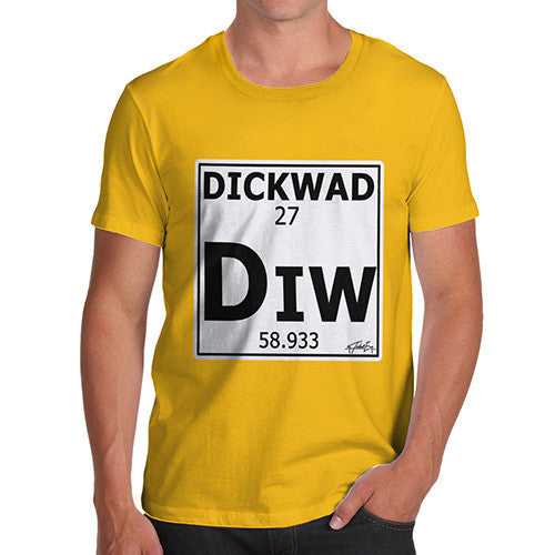 Men's Periodic Table Of Swearing Element DIW T-Shirt