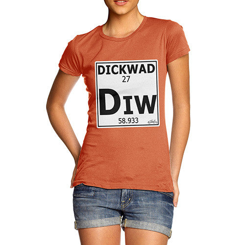 Women's Periodic Table Of Swearing Element DIW T-Shirt